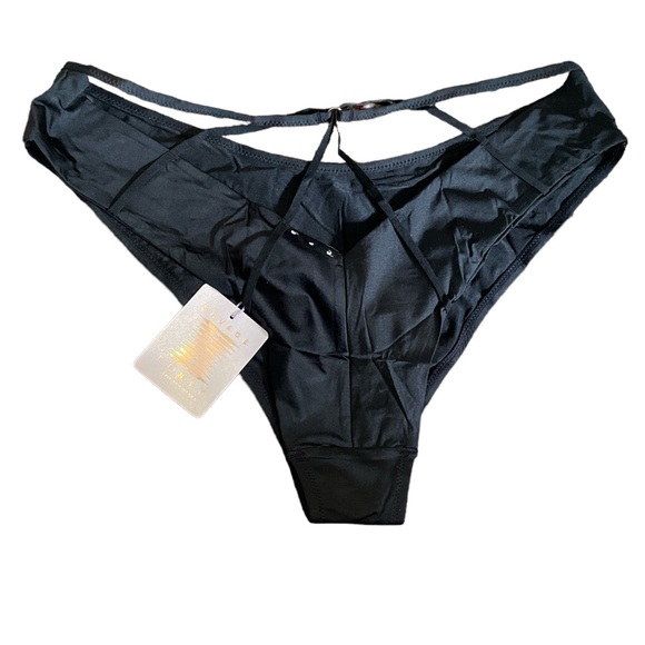 SAVAGE✖️FENTY Not Sorry Strappy Brazilian Panty NWT - Picture 5 of 9